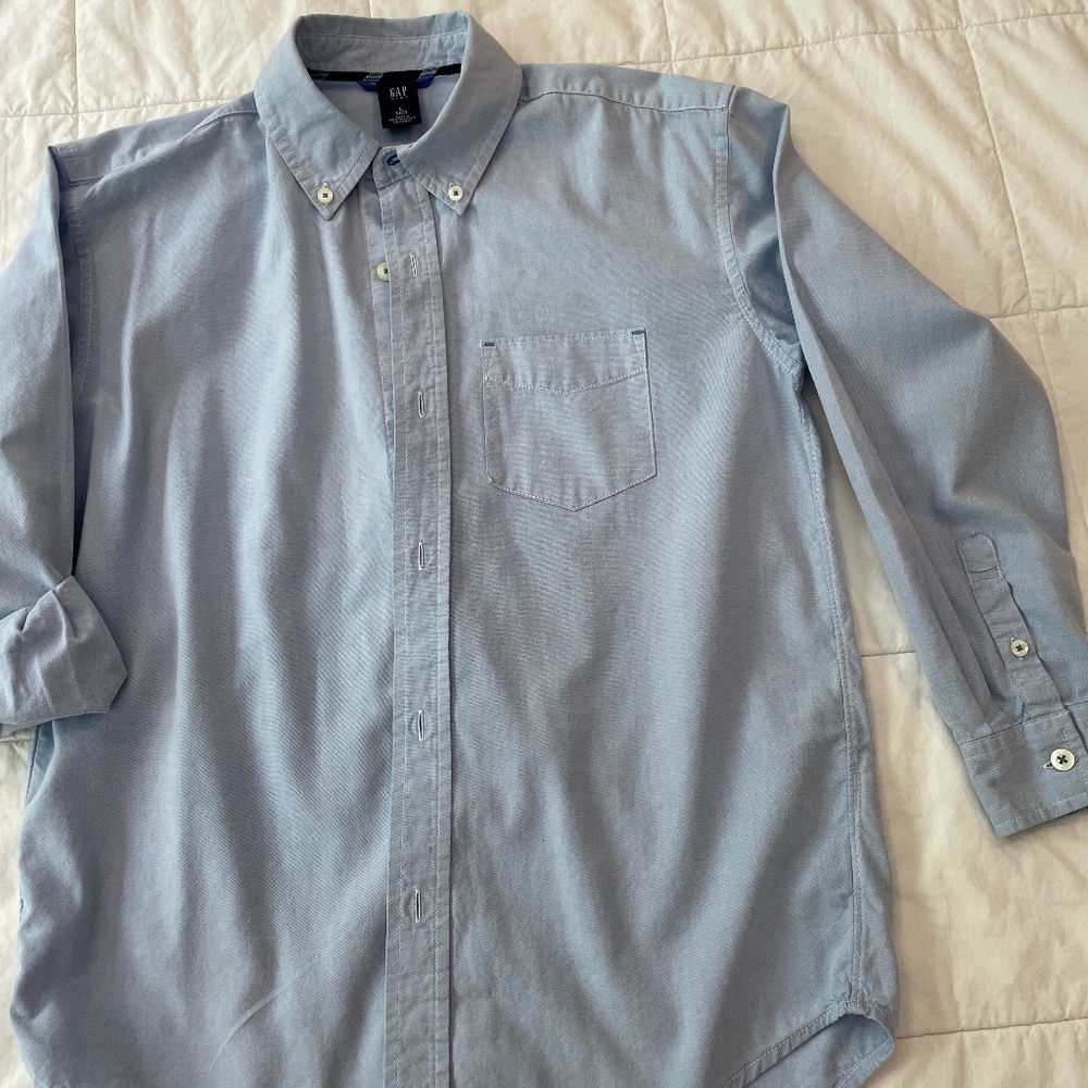 Gap Boys Button down shirt size L (10)